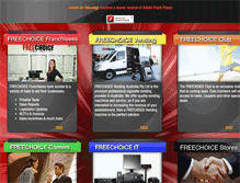 Tablet Screenshot of freechoice.com.au